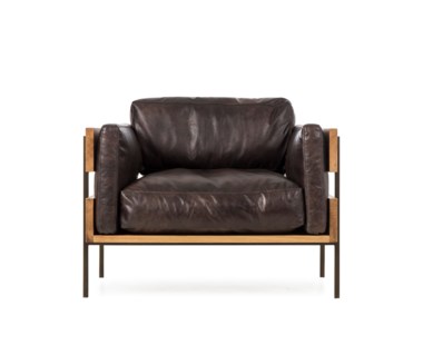 Carson Ii Chair - Antique Espresso Leather (UK)
